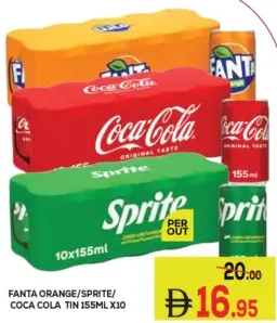 FANTA / Sprite / Coca-Cola علبة برتقال / Sprite / Coca Cola