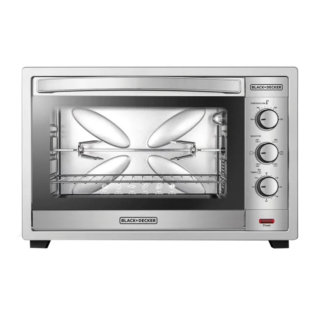Black+Decker Oven Toaster TRO62RDG-B5