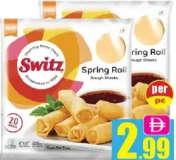 Switz Spring Roll Sheets