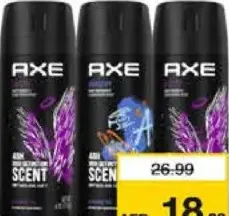 Axe Deodorant Body Spray Assorted