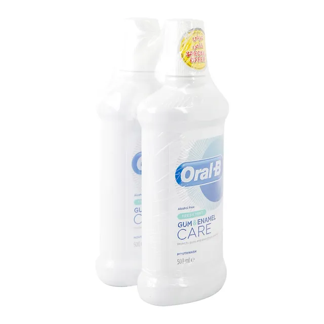 Oral-B Alcohol Free Fresh Mint Mouthwash