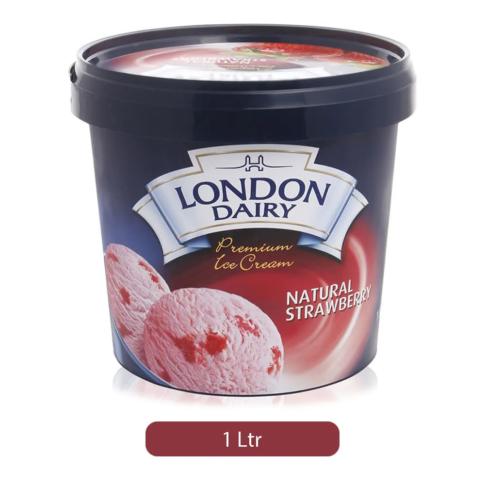 London Dairy Natl فراولة