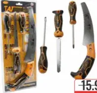 Tat Tools طقم مفكات ومنشار صناعي
