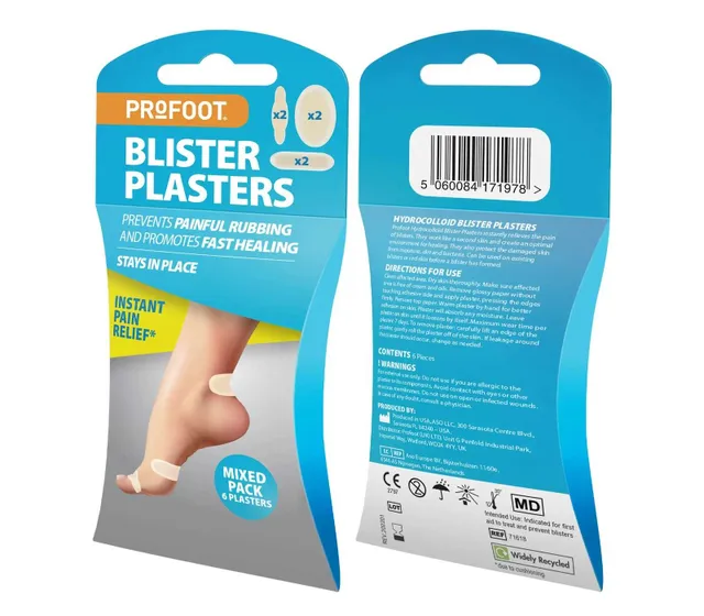 Profoot Blister Plaster Mixed