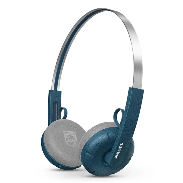 Philips TAH2000TL Wireless On-Ear Headphones with Bluetooth Connectivity and 26H Playtime, Teal