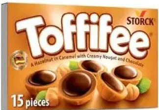 Storck Toffifee Candy Caramel With Haazelnut