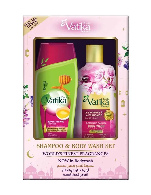 Vatika Shampoo Rnr + Body Wash