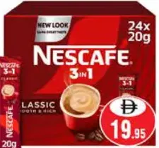 Nescafe Coffee Classic Box 3 In 1