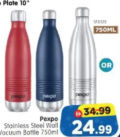 Pexpo Stainless Steel Wall Vacuum Bottle