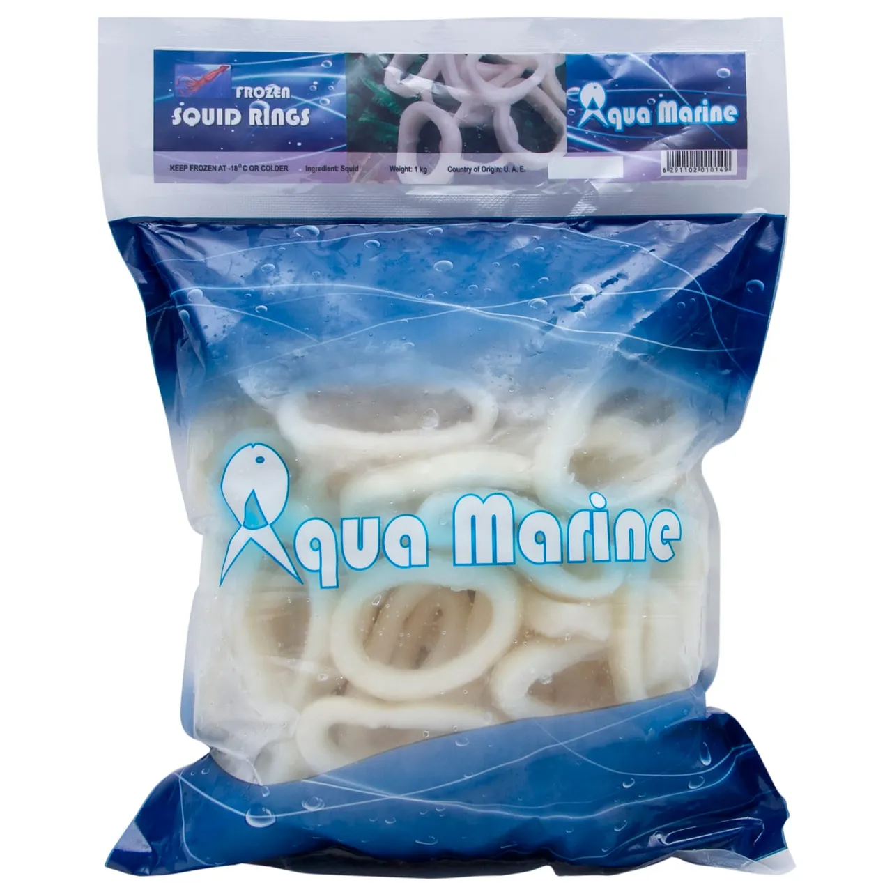 Aqua Marine حلقات حبار مجمدة