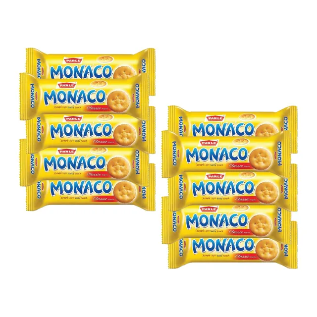 Parle Monaco Classic Biscuits Value Pack