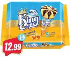 Igloo King Cones Butter Scotch
