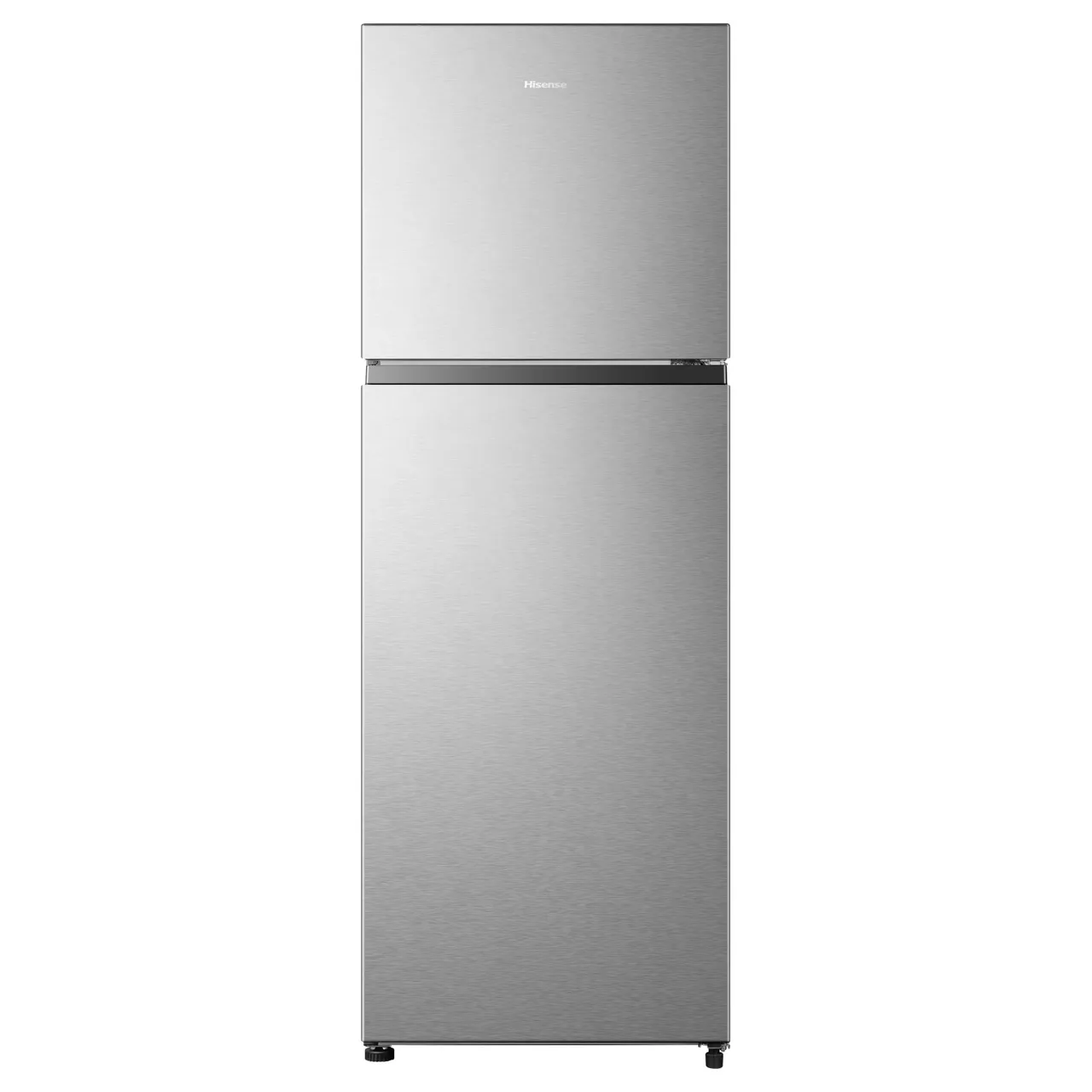 Hisense ثلاجة بفريزر علوي RT3N418NAI، فضي، 2 باب