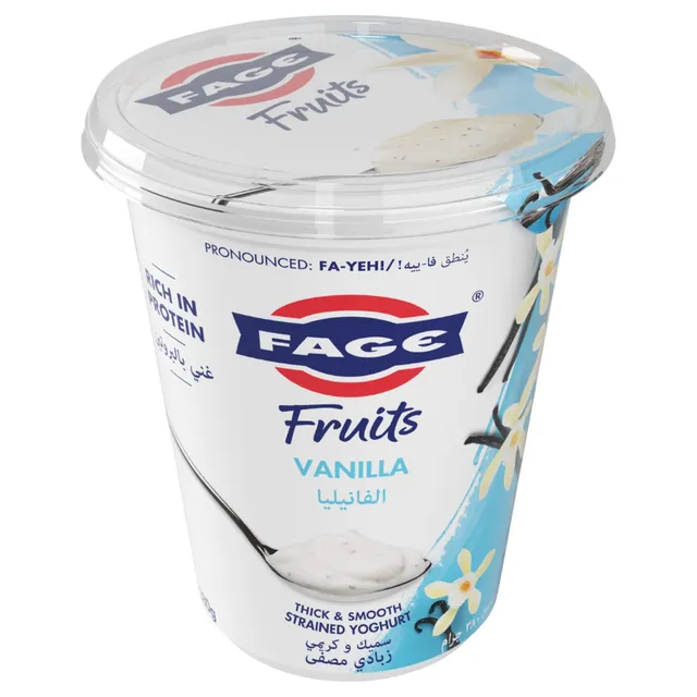 Fage Fruits Vanilla Strained Yoghurt