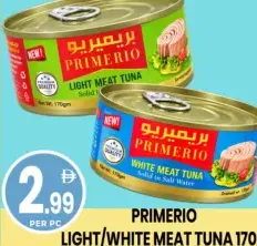 Primerio سمك التونة