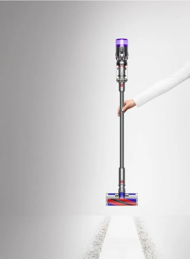 Dyson Micro SV33 Vacuum Cleaner Blue/Nickel, Ultra-Light - International Version