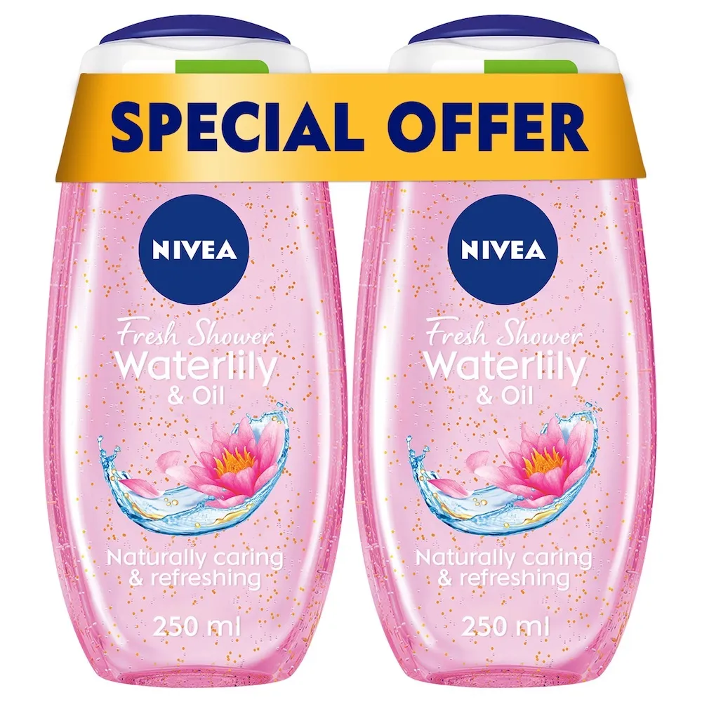 Nivea شاور Care بزنبق الماء والزيت