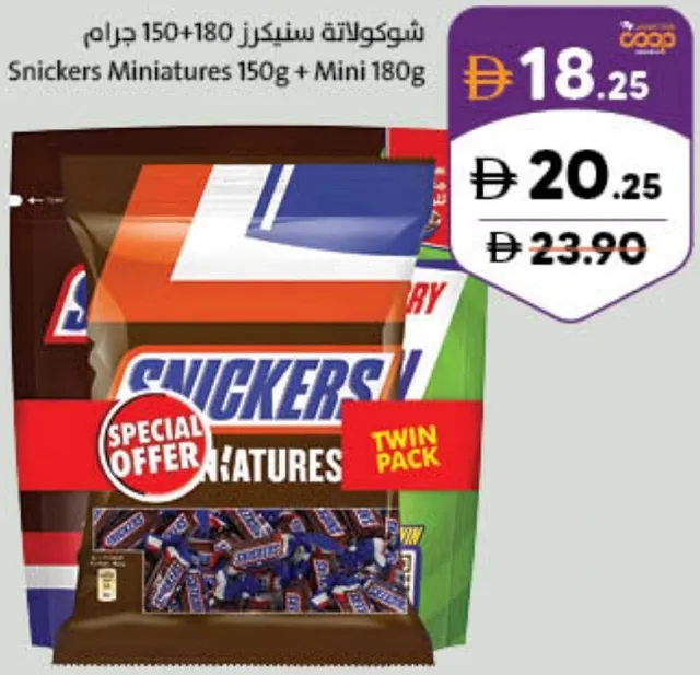 Snickers Miniatures + Mini