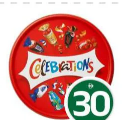 Celebrations شوكولاتة مشكلة