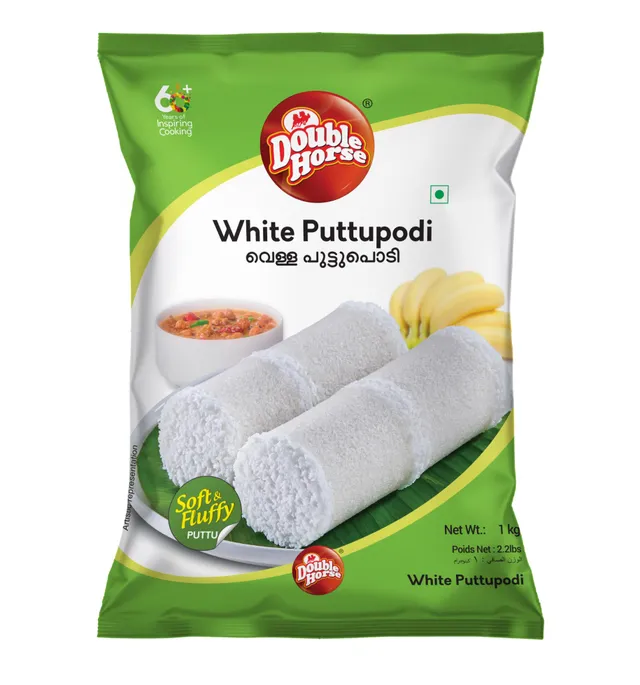 Double Horse White Puttu Powder