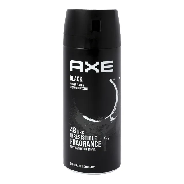 Axe Black Frozen Pear And Cedarwood Scent Deodorant Body Spray
