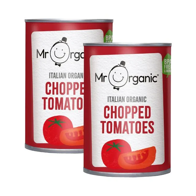 Mr Organic جيوفاني طماطم مقطعة