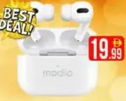 Modio سماعة أذن لاسلكية بالكامل