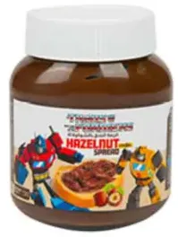 Transformers Hazelnut Spread