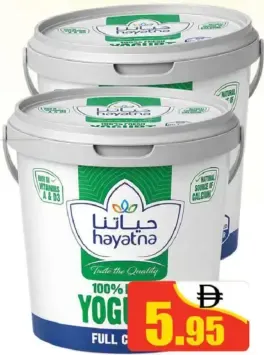 Hayatna زبادي كامل الدسم