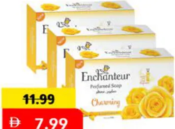Enchanteur Soap Assorted