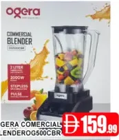 ogera خلاط تجاري Og500Cbr، 2000W