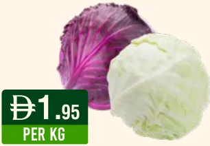 Cabbage Red/White/Beetroot Jordan