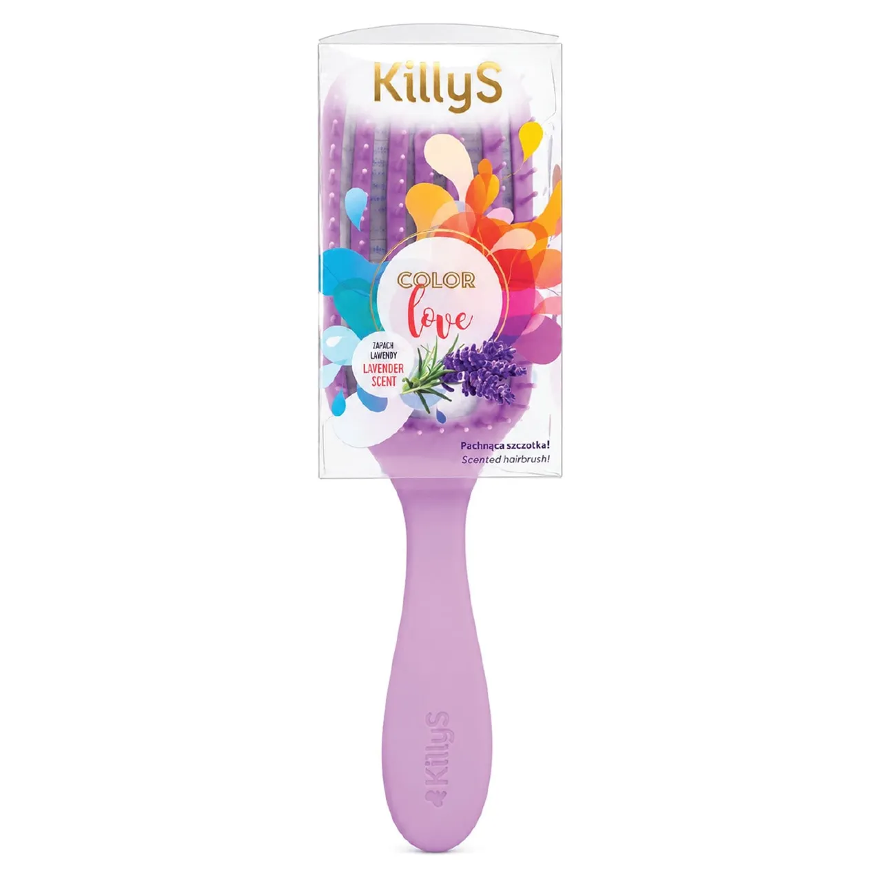 Killys فرشاة شعر معطرة برائحة اللافندر