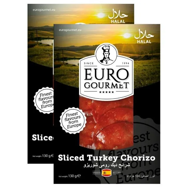 Euro Gourmet Sliced Turkey Chorizo