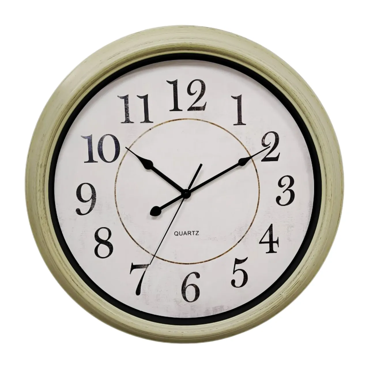 Maple Leaf Home ساعة حائط بلاستيك Kyrn 56 cm، PY2202