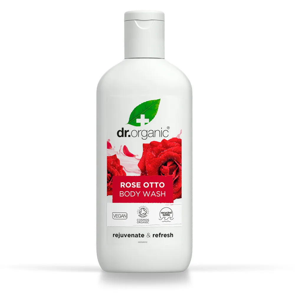 Dr.Organic غسول الجسم بالورد Rose Otto