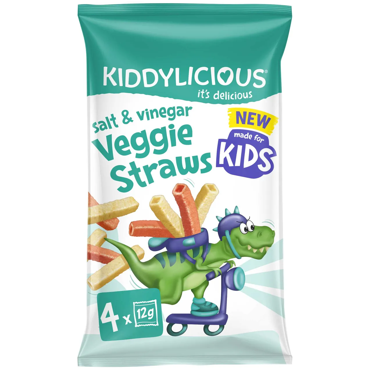 Kiddylicious أعواد الخضار بالملح والخل