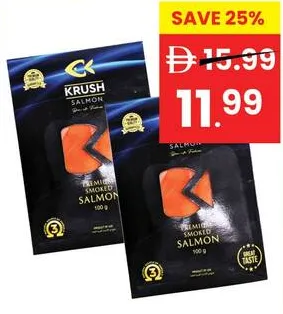 Krush Smoked Salmon