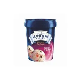 London Dairy آيس كريم بالفواكه والكريمة