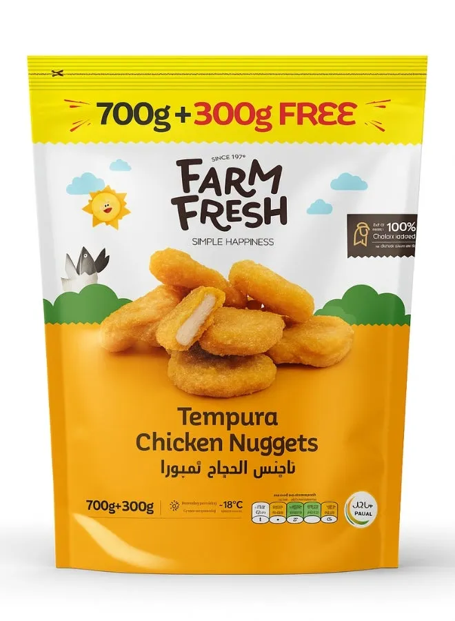 Farm Fresh ناجتس دجاج تمبورا فارم فريش