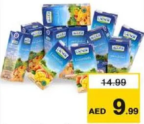 Lacnor عصير كوكتيل أو مانجو 100% بدون سكر