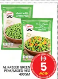 Al Kabeer Green Peas/Mixed Veg
