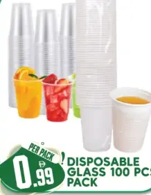 Disposable Glass