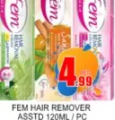 Fem Hair Removal Cream Assorted