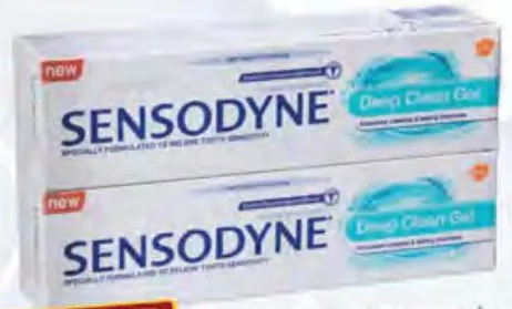 Sensodyne Toothpaste Deep Clean Gel