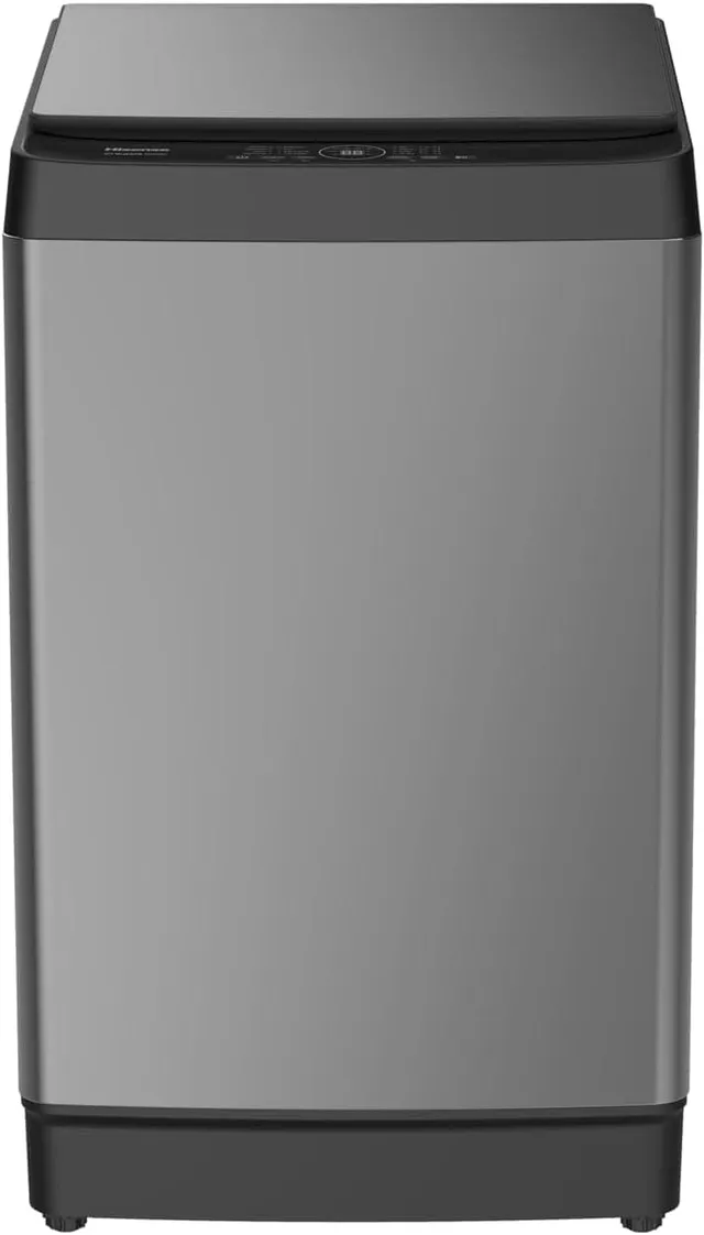 Hisense Top Load Washing Machine Aqua Save, Quick 15, Soak, Magic Filter, Child Lock, ESMA 5 Star - WT3K9022UT Titanium Gray