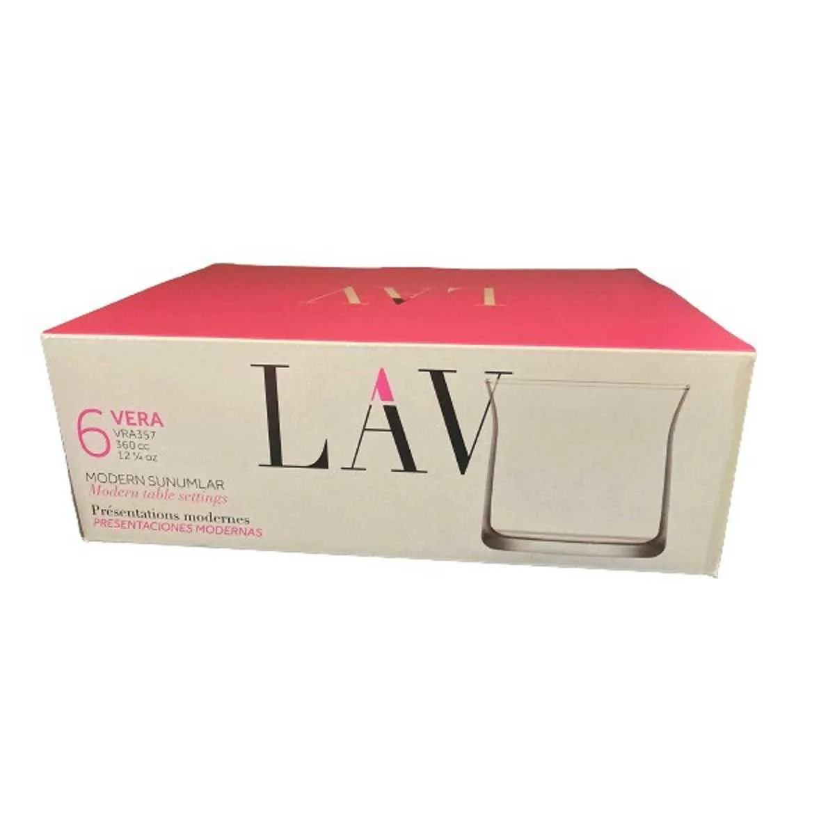 Lav طقم أكواب Vera 360Cc 6Pc