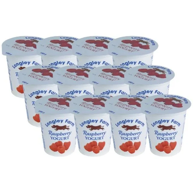 Longley Farm Yoghurt Raspberry