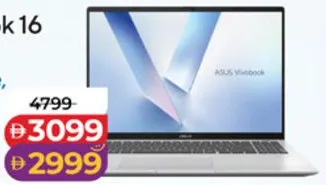 ASUS Vivobook 16 X1607CA-MB174W, Intel Core Ultra 5 225H, 16GB DDR5, 512GB 4.0 SSD, WUXGA (1920x1200) LED Backlit, Windows 11 Home, Intel Graphics