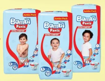 Sanita Bambi Baby Diaper Pants Jumbo Pack